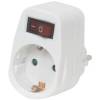 SAS Μπρίζα Schuko με Διακόπτη SAS 100-15-017 SAS Μπρίζα Schuko με Διακόπτη SAS 100-15-017